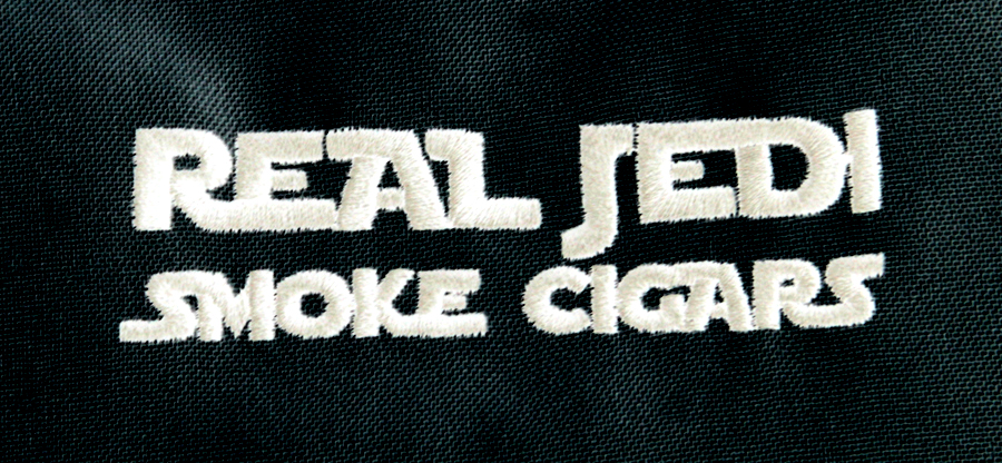 Real Men Smoke Cigars Logo