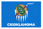 Oklahoma Cigar Flag