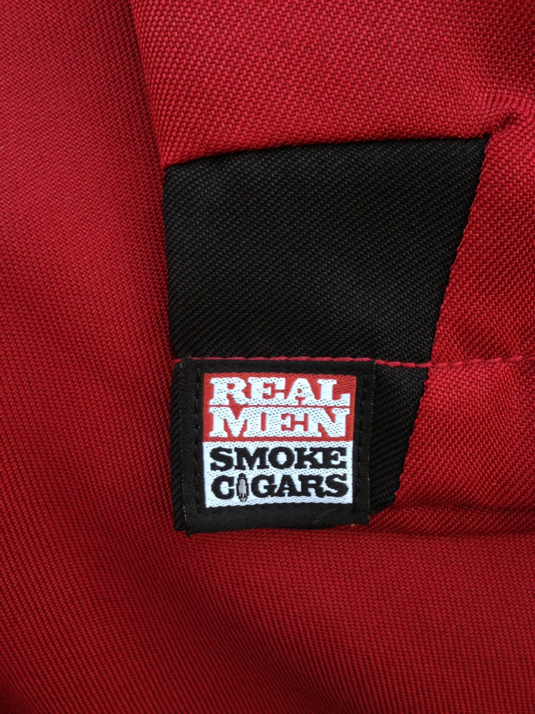 Real Men Smoke Cigars Logo