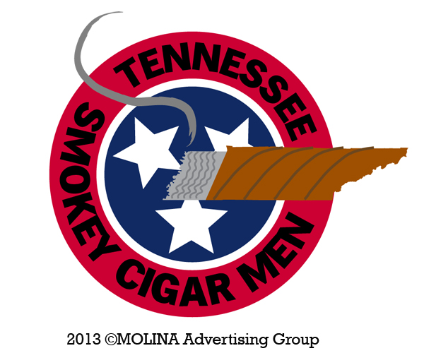 Real Men Smoke Cigars Logo