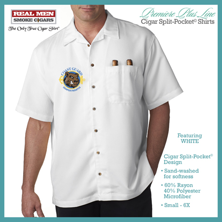 Coast Guard Bear Cigar Shirt