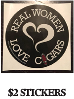Real Women Love Cigars© Stickers
